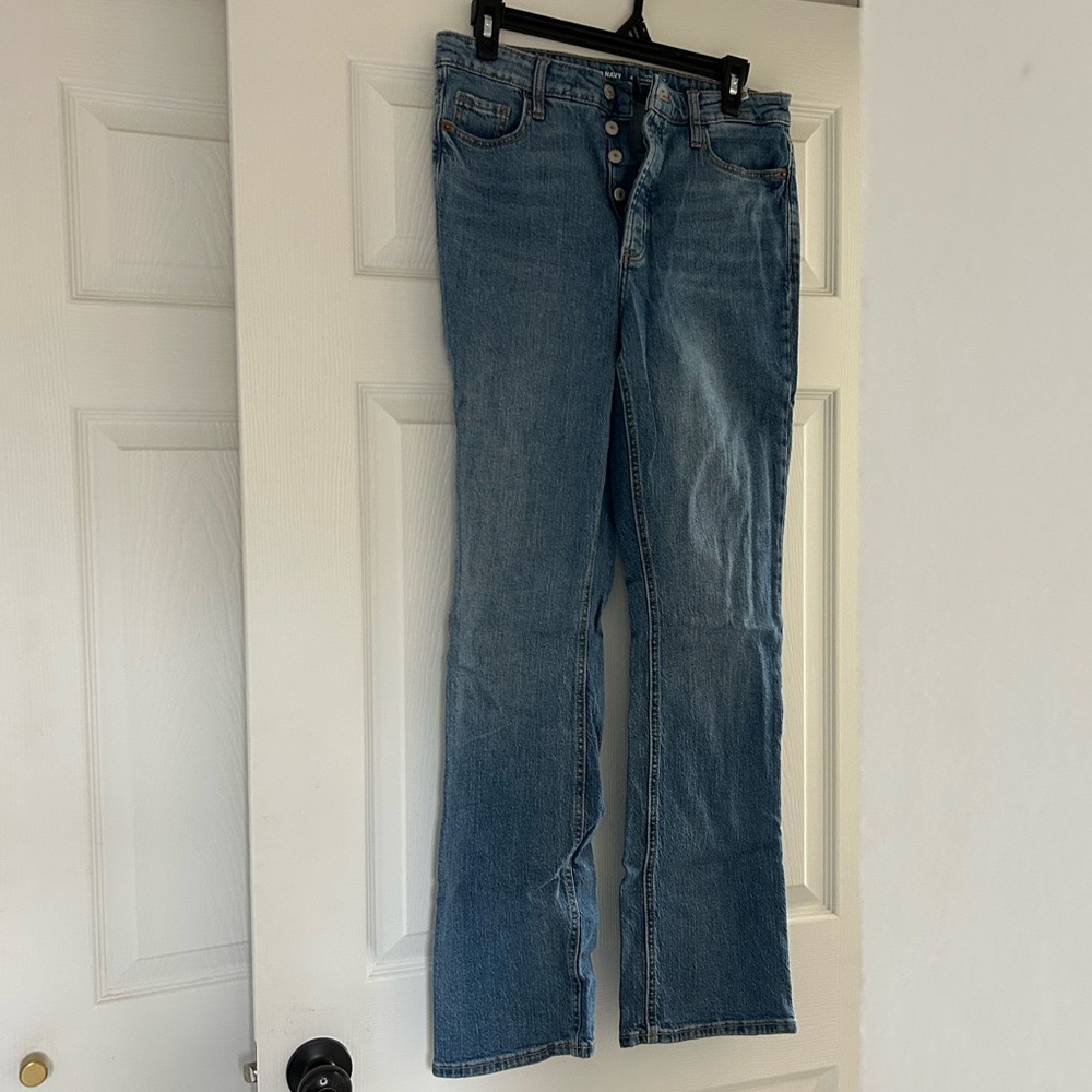 Extra high rise kicker boot cut jeans